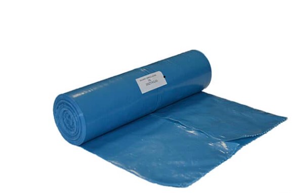 Worki na śmieci LDPE 35L (25) niebieskie